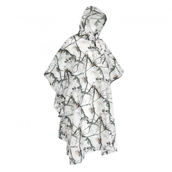 Raincoat Thicken Men And Women Available Snow Camo Climbing Moisture-proof Camouflage