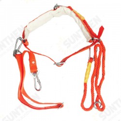 W-Y Type Orange Aerial Work Rope Full Body Climbing Rope Belt Security Outdoor Mountaineering Belts Protection Accessories W-Y Type Orange Aerial Work Rope Full Body Climbing Rope Belt Security Outdoor Mountaineering Belts Protection Accessories