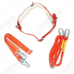 W-Y Type Orange Aerial Work Rope Full Body Climbing Rope Belt Security Outdoor Mountaineering Belts Protection Accessories W-Y Type Orange Aerial Work Rope Full Body Climbing Rope Belt Security Outdoor Mountaineering Belts Protection Accessories