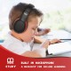 E66 bluetooth 5.0 Kids Headphones Stereo Sound 85/94dB Volume Limited Foldable Headsets with Microphone