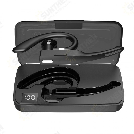 525 bluetooth 5.1 Headphone Stereo Handsfree Noise Canceling Single Headset Handsfree Business Earphone with Mic