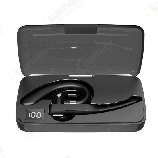 525 bluetooth 5.1 Headphone Stereo Handsfree Noise Canceling Single Headset Handsfree Business Earphone with Mic