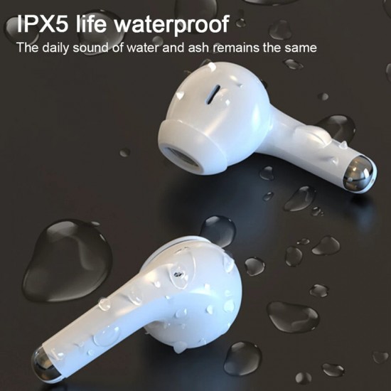 LP40 TWS bluetooth 5.1 Earphone Wireless Earbuds HiFi Stereo Bass ENC Noise Reduction Type-C IPX5 Waterproof Sport Headphone with Mic
