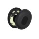 1 Pair Black Replacement On-ear Foam Earmuffs Pads Cushion for Headphone Headset Quiet Comfort3 QC3