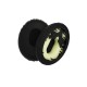 1 Pair Black Replacement On-ear Foam Earmuffs Pads Cushion for Headphone Headset Quiet Comfort3 QC3