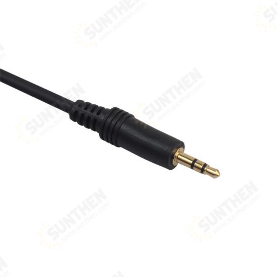 10 inch 3.5mm to XLR 3-Pin Male Female Plug Microphone Mic Cable for Mobile Phone Laptop