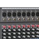 12 Channel bluetooth Digital Microphone Sound Mixer Console Professional Karaoke Audio Mixer Amplifier With USB
