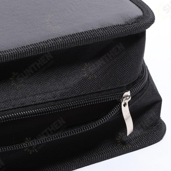 128 Piece High-end PU Imitation Leather Package CD Storage Bag