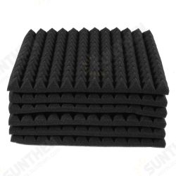 12PCS 30*30*2.5cm Sound-absorbing Cotton Foam Soundproof Cotton Shed Wall Muffler Sponge 12PCS 30*30*2.5cm Sound-absorbing Cotton Foam Soundproof Cotton Shed Wall Muffler Sponge