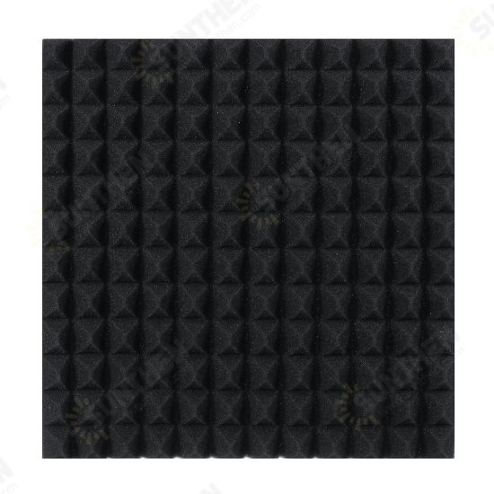 12PCS 30*30*2.5cm Sound-absorbing Cotton Foam Soundproof Cotton Shed Wall Muffler Sponge