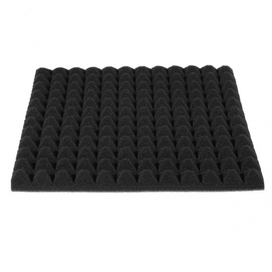 12PCS 30*30*2.5cm Sound-absorbing Cotton Foam Soundproof Cotton Shed Wall Muffler Sponge