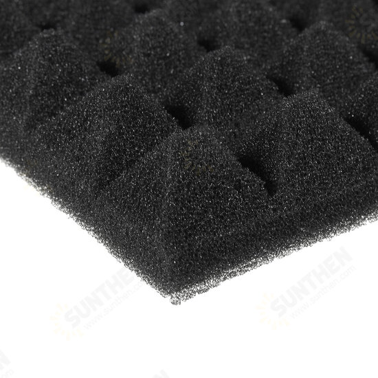 12PCS 30*30*2.5cm Sound-absorbing Cotton Foam Soundproof Cotton Shed Wall Muffler Sponge