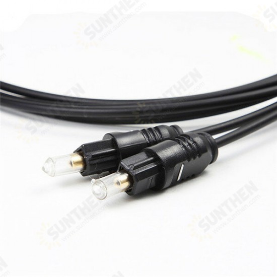 1M-15M Gold Plated Digital Toslink SPDIF Audio Optical Fiber Cable Cord