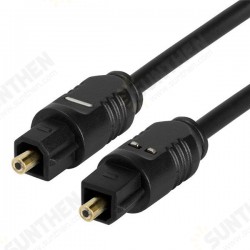 1M-15M Gold Plated Digital Toslink SPDIF Audio Optical Fiber Cable Cord 1M-15M Gold Plated Digital Toslink SPDIF Audio Optical Fiber Cable Cord