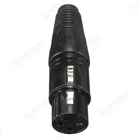 20Pcs XLR 3-Pin 1.8cm Male to 1.5cm Female Connectors MIC Snake Plug Audio Microphone Connector 20Pcs XLR 3-Pin 1.8cm Male to 1.5cm Female Connectors MIC Snake Plug Audio Microphone Connector