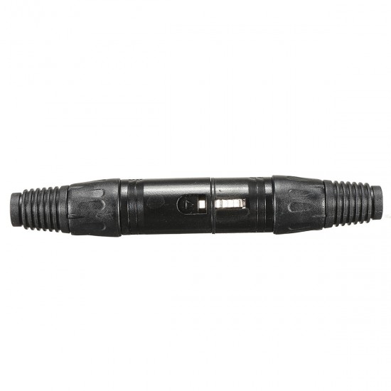20Pcs XLR 3-Pin 1.8cm Male to 1.5cm Female Connectors MIC Snake Plug Audio Microphone Connector