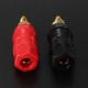 2Pcs 48MM Insulated Binding Post Audio Speaker Terminal Plug 2Pcs 48MM Insulated Binding Post Audio Speaker Terminal Plug