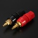 2Pcs 48MM Insulated Binding Post Audio Speaker Terminal Plug 2Pcs 48MM Insulated Binding Post Audio Speaker Terminal Plug