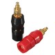 2Pcs 48MM Insulated Binding Post Audio Speaker Terminal Plug