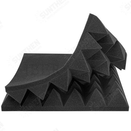 6PCS 30*30*5cm Sound-absorbing Cotton Foam Soundproof Cotton Shed Wall Muffler Sponge