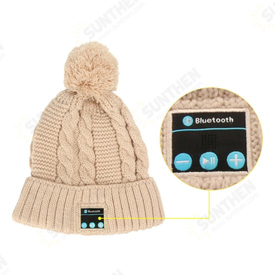 Wireless bluetooth Hat Cap with Musicphone Speakerphone Stereo Headphone Headset Earphone Speaker Mic for Fitness Outdoor Sports Running Walking