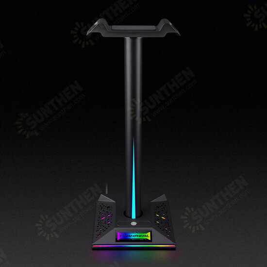 EB01 Headphones RGB Lighting Holder Head-Mounted Earphones Display Stand for Gaming Headset Show