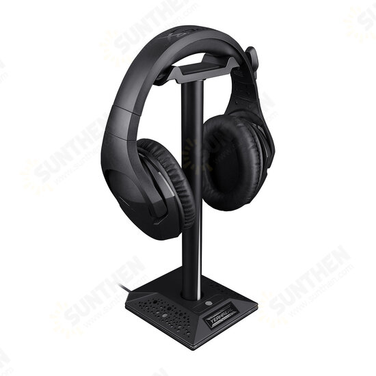 EB01 Headphones RGB Lighting Holder Head-Mounted Earphones Display Stand for Gaming Headset Show