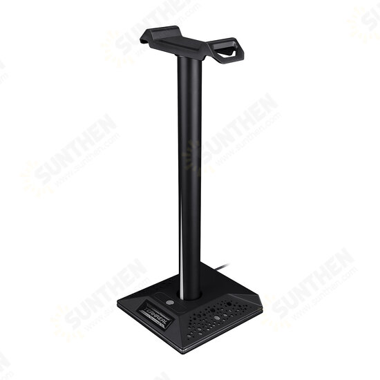 EB01 Headphones RGB Lighting Holder Head-Mounted Earphones Display Stand for Gaming Headset Show