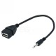 Audio Convert Wire Car AUX Cable A Female OTG Converter Adapter Cable 3.5mm Male Audio AUX Jack to USB 2.0 Type Audio Convert Wire Car AUX Cable A Female OTG Converter Adapter Cable 3.5mm Male Audio AUX Jack to USB 2.0 Type