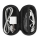 TSB-M EVA Hard Waterproof Shockproof Earphone Storage Box Case