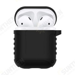 Waterproof Anti Lost Earphone Protective Case With Hook For Apple AirPods