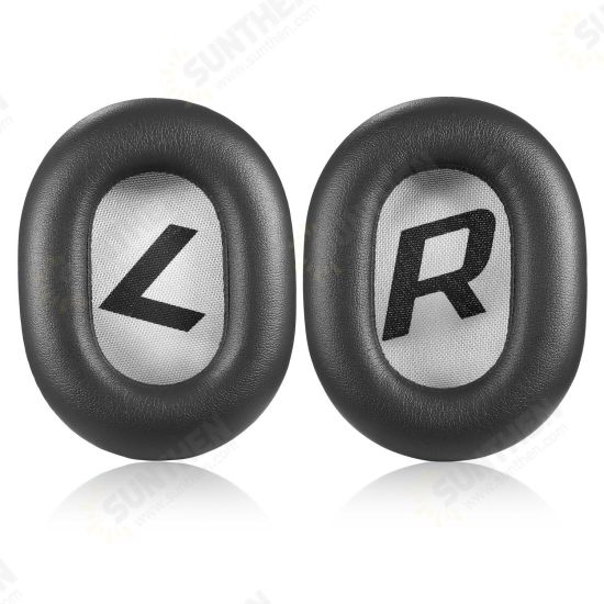 1 Pair Replacement Soft Leather Earmuff Earpad Cushions Earbud Tip for Backbeat Pro2 SE bluetooth Earphone