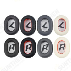 1 Pair Replacement Soft Leather Earmuff Earpad Cushions Earbud Tip for Backbeat Pro2 SE bluetooth Earphone