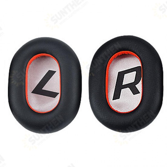 1 Pair Replacement Soft Leather Earmuff Earpad Cushions Earbud Tip for Backbeat Pro2 SE bluetooth Earphone