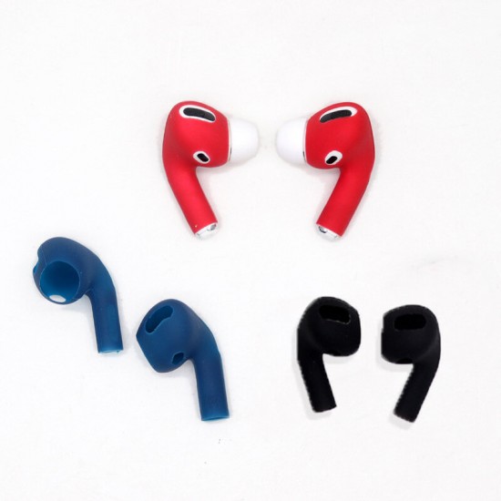 2-IN-1 Soft Silicone Shockproof Storage Protective Case + Earphone Sleeve for Apple Airpods 3 Airpods Pro 2019