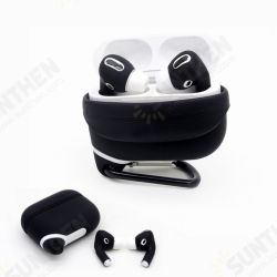 2-IN-1 Soft Silicone Shockproof Storage Protective Case + Earphone Sleeve for Apple Airpods 3 Airpods Pro 2019 2-IN-1 Soft Silicone Shockproof Storage Protective Case + Earphone Sleeve for Apple Airpods 3 Airpods Pro 2019
