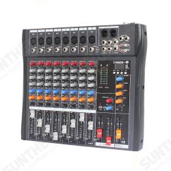 CT-80 8 bluetooth USB Audio Channels Professional Audio Mixer 8 Channel Mixer Console CT-80 8 bluetooth USB Audio Channels Professional Audio Mixer 8 Channel Mixer Console