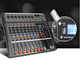 CT-80 8 bluetooth USB Audio Channels Professional Audio Mixer 8 Channel Mixer Console