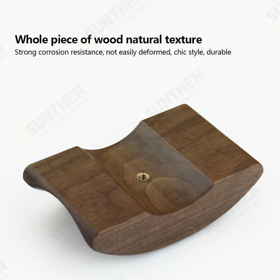EJ4 Headphone Holder Walnut Wood Gaming Headset Stand Display Bracket Rack with Non-Slip Metal Base EJ4 Headphone Holder Walnut Wood Gaming Headset Stand Display Bracket Rack with Non-Slip Metal Base