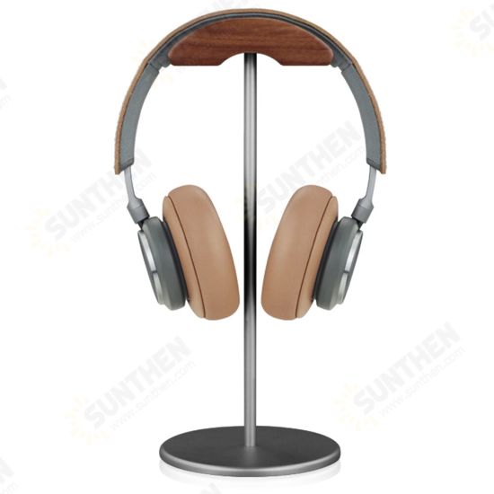 EJ4 Headphone Holder Walnut Wood Gaming Headset Stand Display Bracket Rack with Non-Slip Metal Base EJ4 Headphone Holder Walnut Wood Gaming Headset Stand Display Bracket Rack with Non-Slip Metal Base