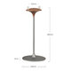 EJ60 Headphones Holder Walnut Wood Headset Bracket Hanger Rack with Solid Metal Base for AirPods Max for Beats