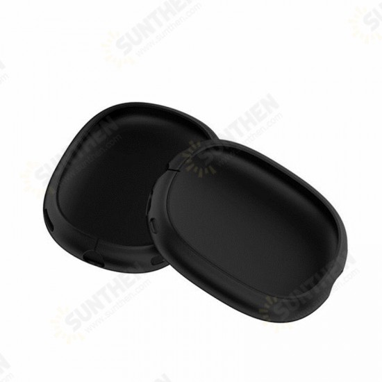 Earphone Cases Soft Shell SiliconeAnti-slip Shockproof Protective Earphones Cover for Apple Airpods Max Earphone Cases Soft Shell SiliconeAnti-slip Shockproof Protective Earphones Cover for Apple Airpods Max