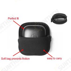 Earphone Storage Bag Wireless bluetooth Headset Protective Carrying Case Dustproof Portable Soft Bag for Powerbeats Pro