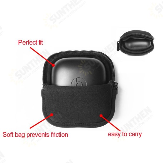 Earphone Storage Bag Wireless bluetooth Headset Protective Carrying Case Dustproof Portable Soft Bag for Powerbeats Pro