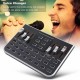 F8 Sound Card Studio Audio Mixer Microphone Webcast Entertainment Streamer Live Sound Card for Phone Computer F8 Sound Card Studio Audio Mixer Microphone Webcast Entertainment Streamer Live Sound Card for Phone Computer