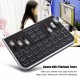 F8 Sound Card Studio Audio Mixer Microphone Webcast Entertainment Streamer Live Sound Card for Phone Computer F8 Sound Card Studio Audio Mixer Microphone Webcast Entertainment Streamer Live Sound Card for Phone Computer