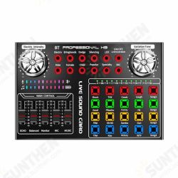 H9 bluetooth Audio Broadcast Sound Card Webcast Live Sound Card Computer Support Dual Microphone Sound Mode DSP H9 bluetooth Audio Broadcast Sound Card Webcast Live Sound Card Computer Support Dual Microphone Sound Mode DSP