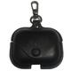 Luxury Fashionable Leather Shockproof Dust-Proof Earphone Storage Case with Keychain for Apple Airpods 3 Airpods Pro