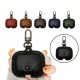Luxury Fashionable Leather Shockproof Dust-Proof Earphone Storage Case with Keychain for Apple Airpods 3 Airpods Pro