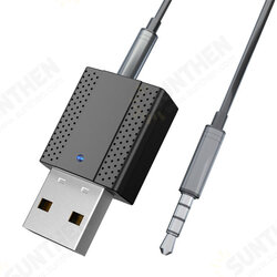 Portable 2 In 1 USB bluetooth 5.0 Transmitter Receiver Wireless Adapter for TV PC Headphone Portable 2 In 1 USB bluetooth 5.0 Transmitter Receiver Wireless Adapter for TV PC Headphone